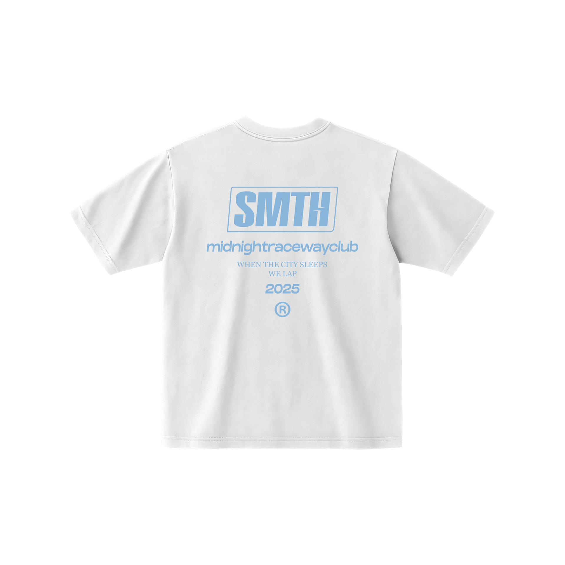 SMTH Midnight Tee White – OyotCandles
