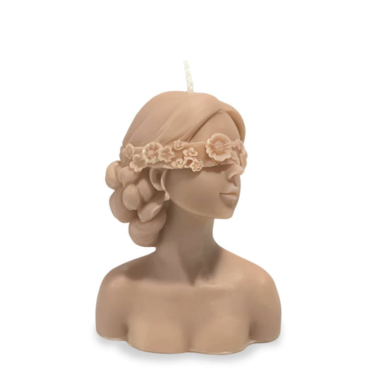 Woman Flower Candle