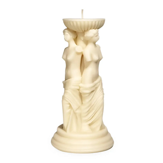 3 Women Statue Candle